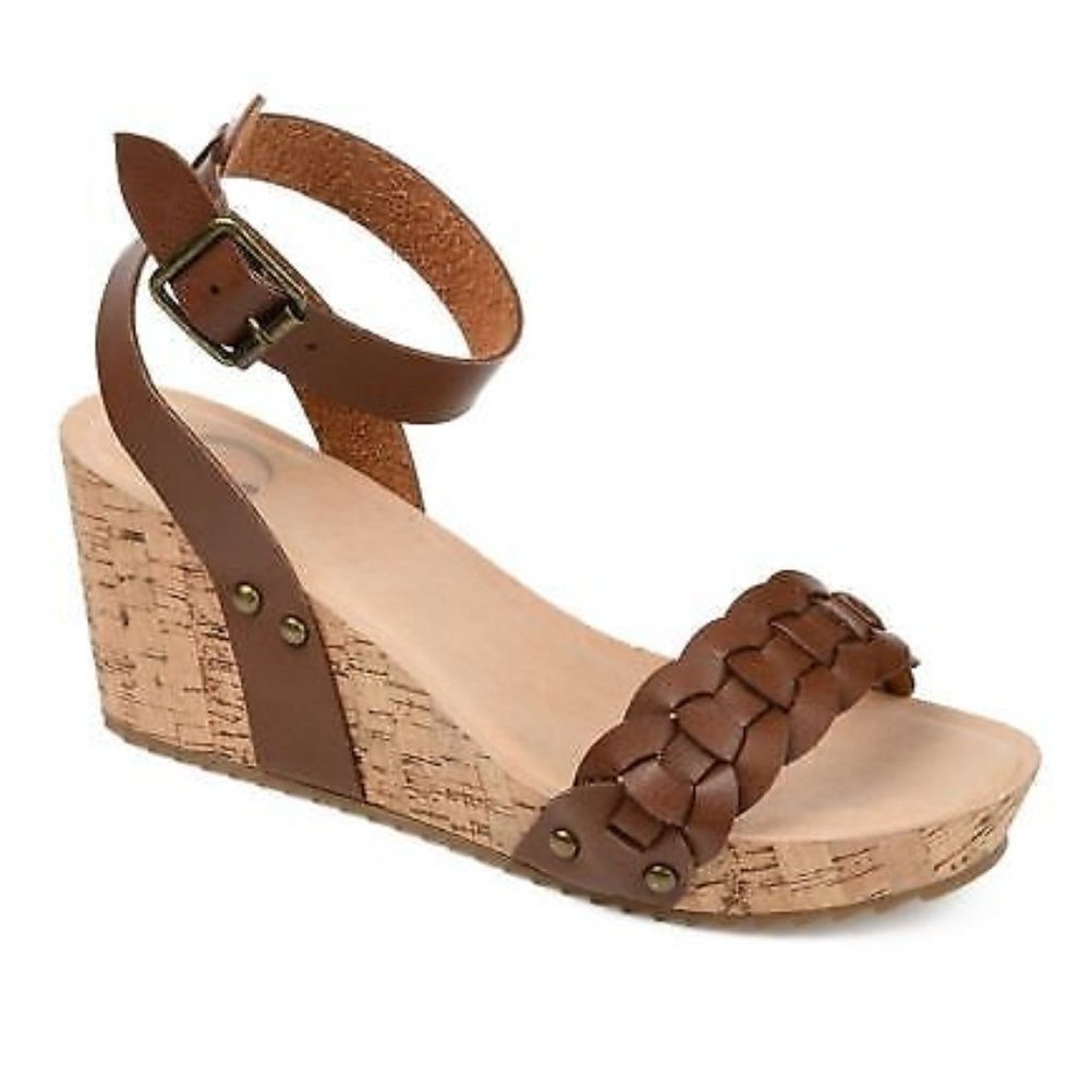 JOURNEE COLLECTION BRYNKLEE WEDGE SANDAL